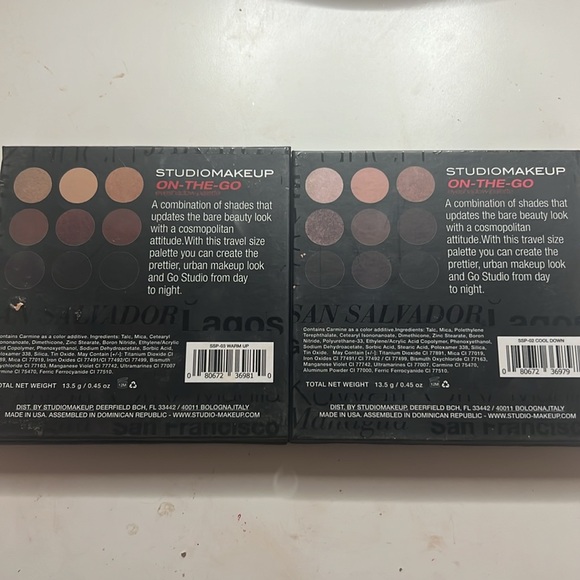 Studio Makeup Neutral Warm and Mauve Cool Toned Palette Bundle - Picture 5 of 6